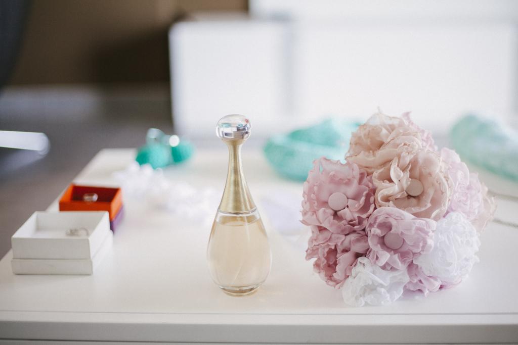 Ramo de novia de peonías confeccionado por Blanca Blanco