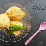 Helado de albaricoque