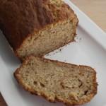 Banana bread, pan de plátano