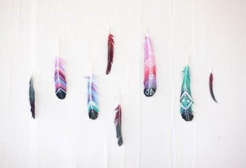 plumas DIY