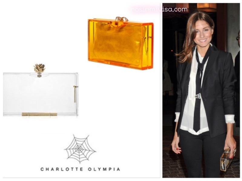 Olivia Palermo Charlotte Olympia Clutch