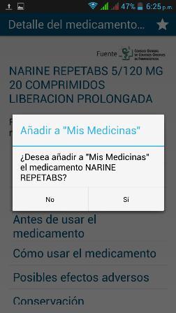 medicamentoapp4j Nueva App para leer los prospectos de las medicinas y mucho más