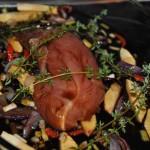 solomillo pavo soja-miel 