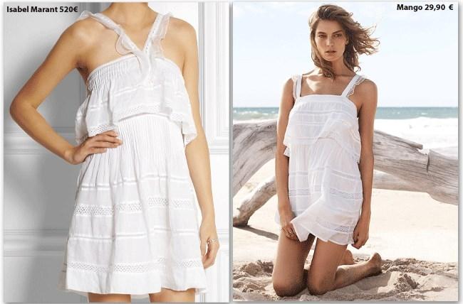 Clones: Vestido de Isabel Marant vs. Mango