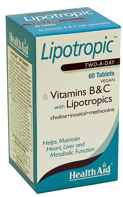 Health Aid Lipotropicos 60 comprimidos