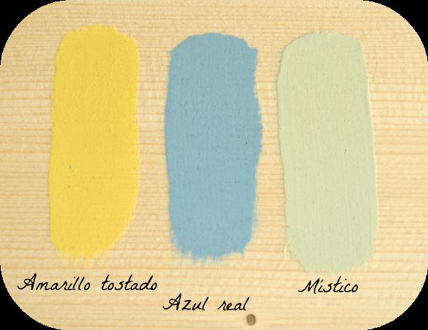 amarillo azul mistico chalk paint autentico