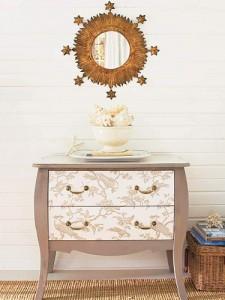 comoda decoupage chalk paint autentico malaga