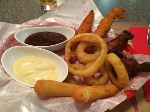 Surtido de entrantes del Bernie