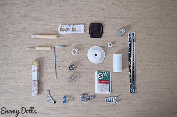 Máquina de coser Singer Serenade - Accesorios - Enemy Dolls