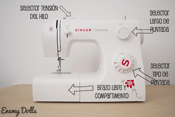 Máquina de coser Singer Serenade - Selectores de puntada