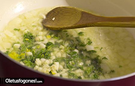 Alcachofas rebozadas en salsa
