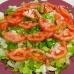 Ensalada pollo parmesano