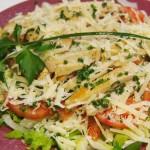 Ensalada pollo parmesano