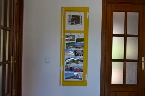 diy ventana amarilla