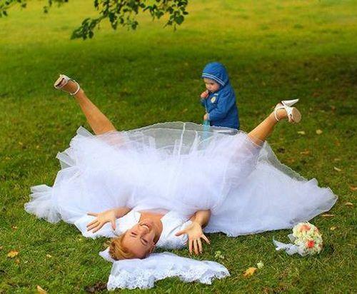 foto de boda innecesaria