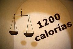 dieta de 1200 calorias para adelgazar