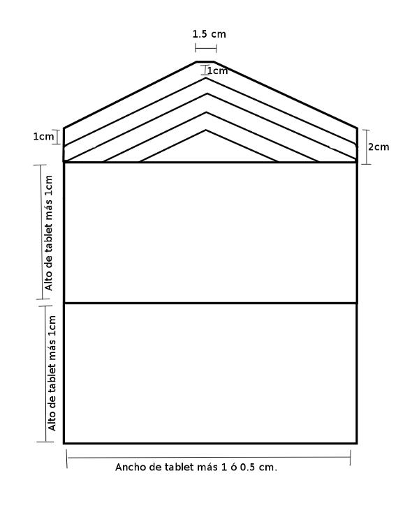Funda de Fieltro patrón