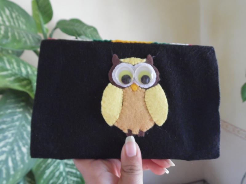 Funda para tablet de fieltro