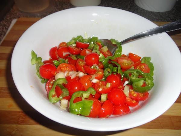ENSALADA DE TOMATITOS CHERRYS
