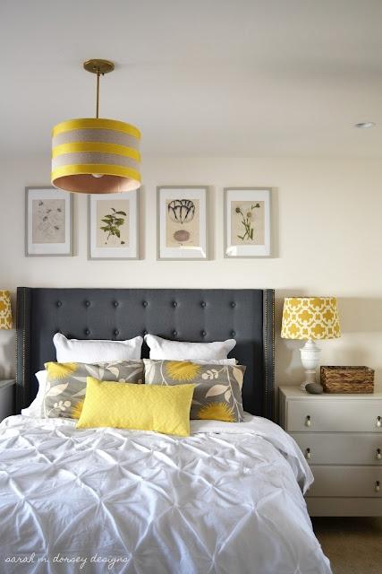 19 Ideas para decorar el dormitorio con tonos amarillos | Decoración