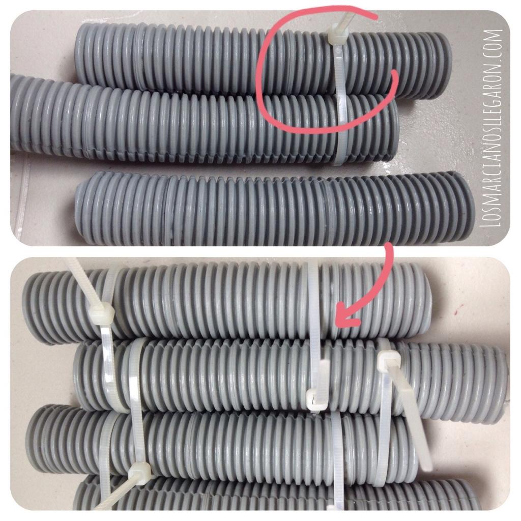 Reciclaje de manguera