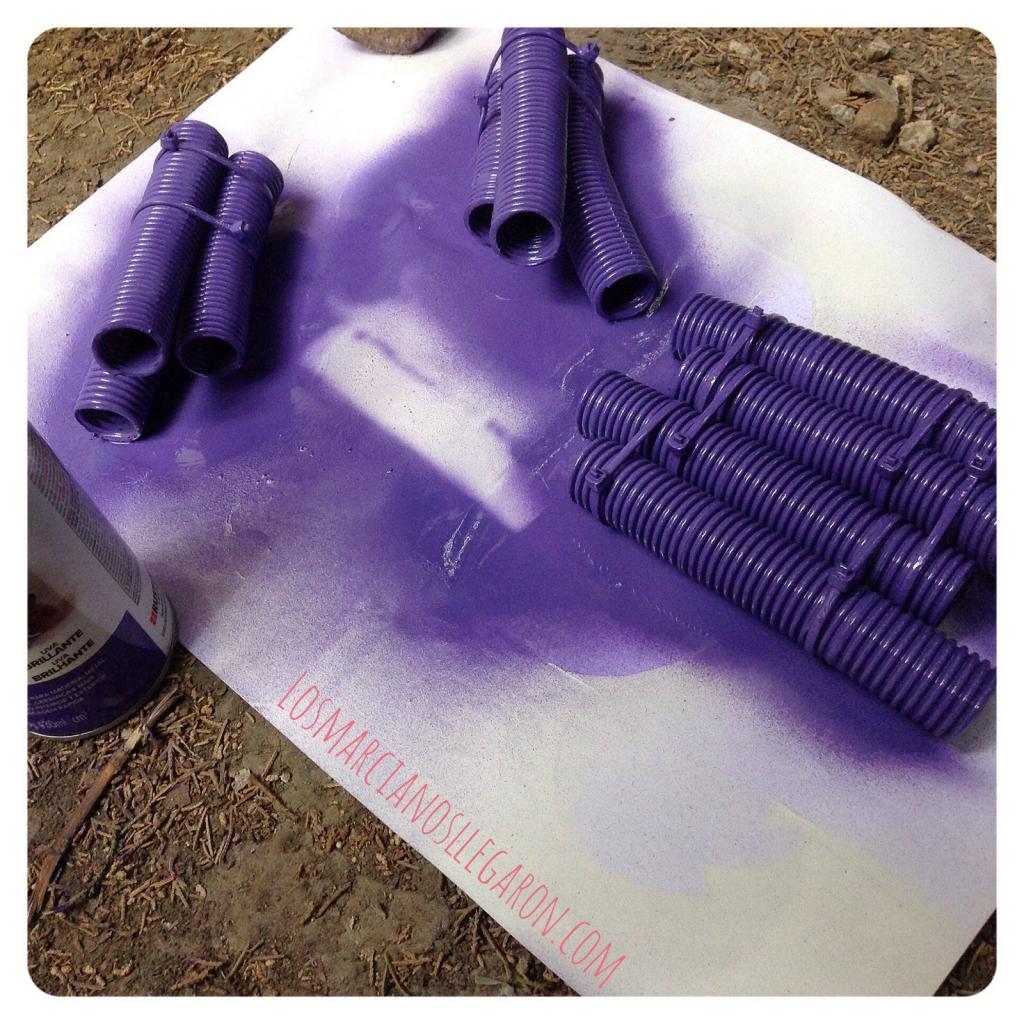 Reciclaje de manguera