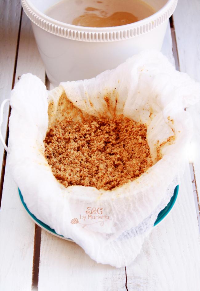 Sapos y Princesas, Horchata de avellana-Sweets and Gifst by Marietta, Murcia, Repostería tradicional, Blog de recetas caseras, Receta Horchata con Thermomix, avellana, Abarán, Norias, Noria de Abarán