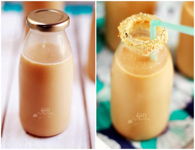 Sapos y Princesas, Horchata de avellana-Sweets and Gifst by Marietta, Murcia, Repostería tradicional, Blog de recetas caseras, Receta Horchata con Thermomix, avellana, Abarán, Norias, Noria de Abarán, botellas de cristal, botellitas de cristal