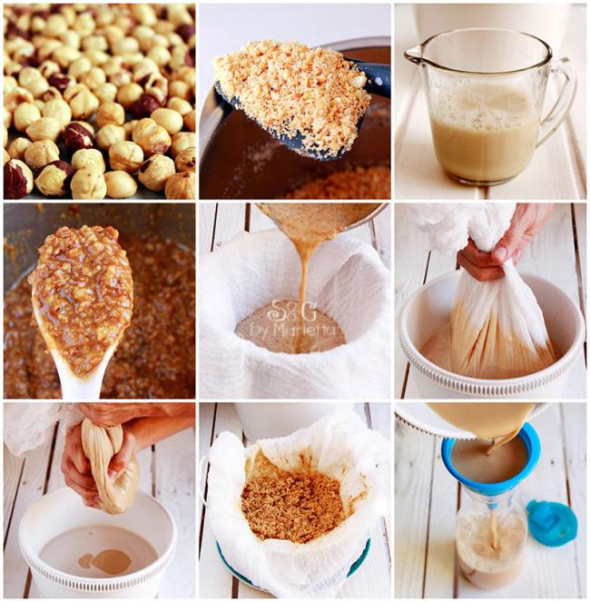 Sapos y Princesas, Horchata de avellana-Sweets and Gifst by Marietta, Murcia, Repostería tradicional, Blog de recetas caseras, Receta Horchata con Thermomix, avellana, Abarán, Norias, Noria de Abarán, paso a paso de Horchatas