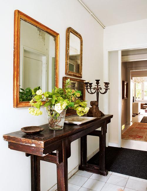 estilo ecléctico_Recibidor