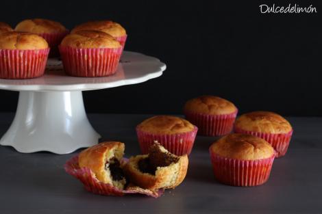 Magdalenas de yogur y naranja sin azúcar