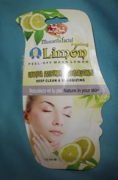 Mascarilla Facial Peeling Limón, S&S