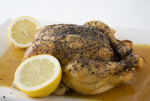 pollo asado con especias, crockpot