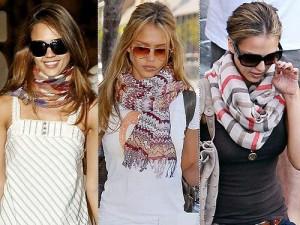 how do you were your summer scarves