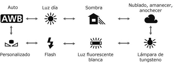 Esquema balance de blancos