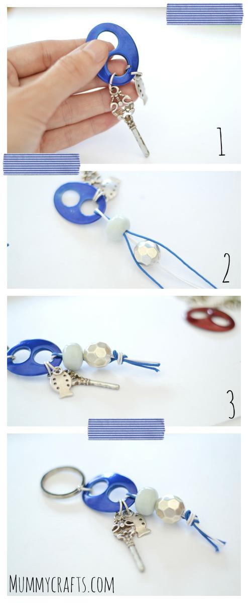 Cómo hacer un llavero con calabrote paso a paso