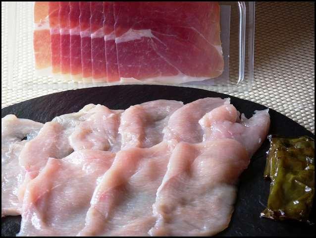 Escalope de pollo relleno 002 Escalopes de pollo rellenos