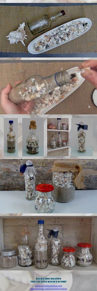 Recuerdos de la orilla de la playa, conchas, piedras y arena