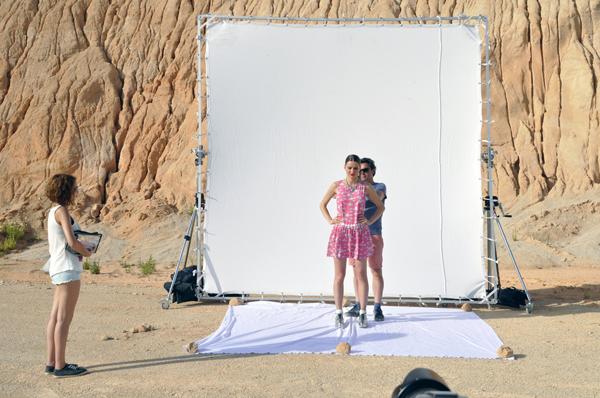 Silvia Godino making of