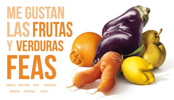Frutas y verduras feas, campaña de Intermarché, #ecofriendly