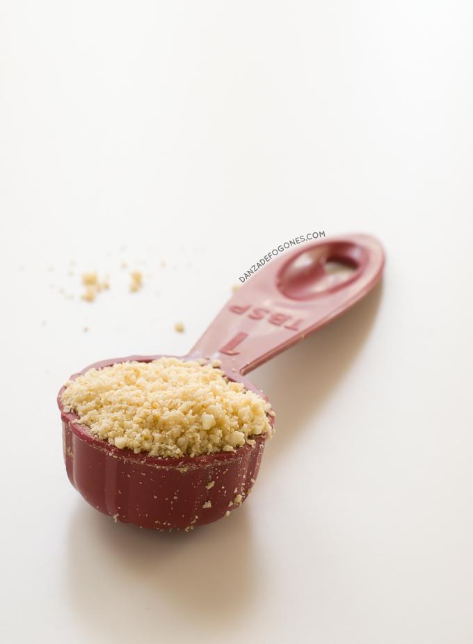 Queso parmesano vegano | danzadefogones.com