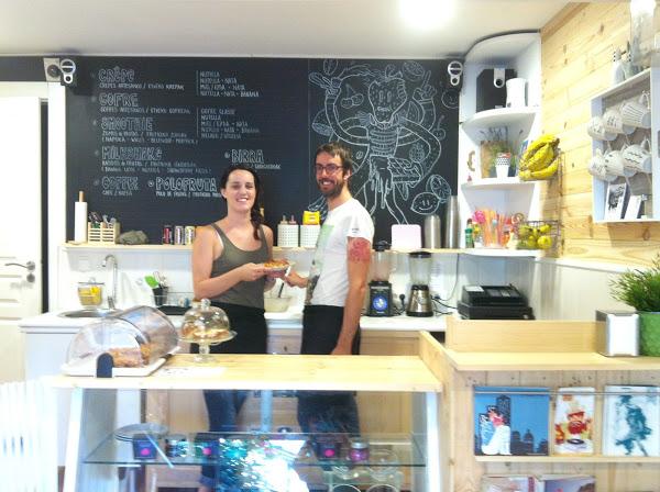 Crepería en Irún por dentro