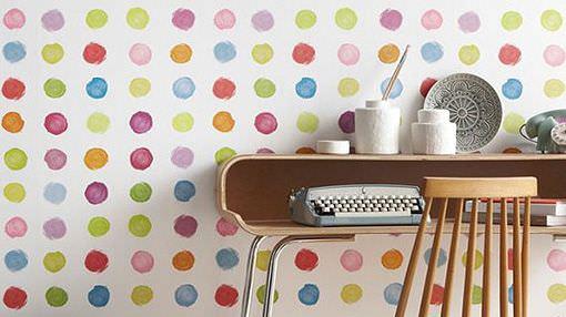 Decoración con lunares