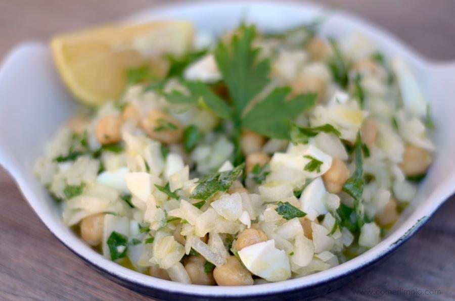 Ensalada de garbanzos