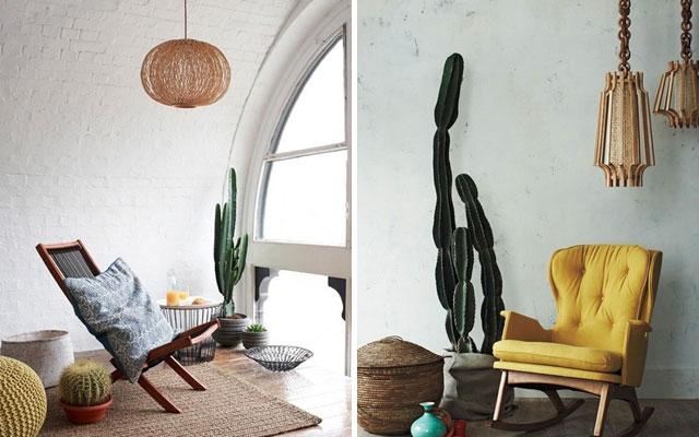 Decorar con cactus