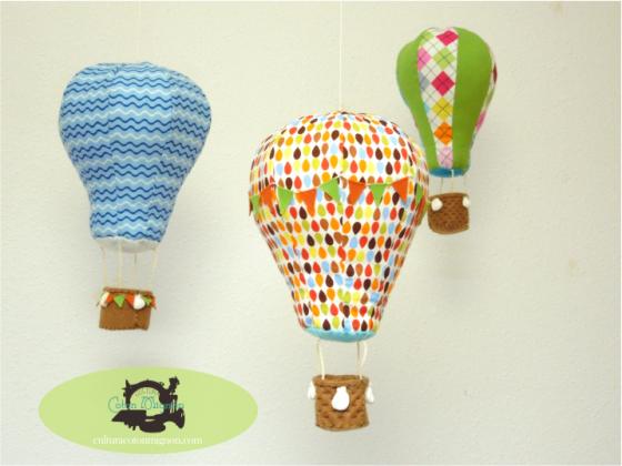 Globos aerostáticos de tela culturacotonmignon