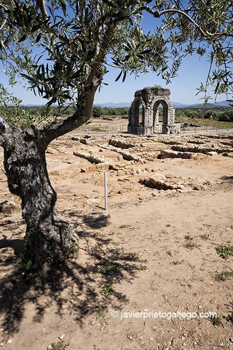 Ruinas romanas de Cáparra. Vía de la Plata. Cáceres. Extremadura. España, 2007 © Javier Prieto Gallego; 