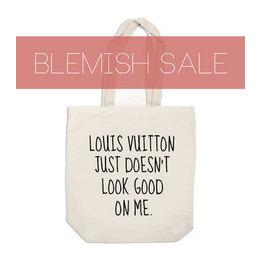 blemish sale - canvas bag - Louis Vuitton Just Doesn