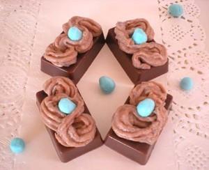 Jabón aromático artesano bombón de chocolate