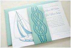 Invitaciones de inspiración marinera
